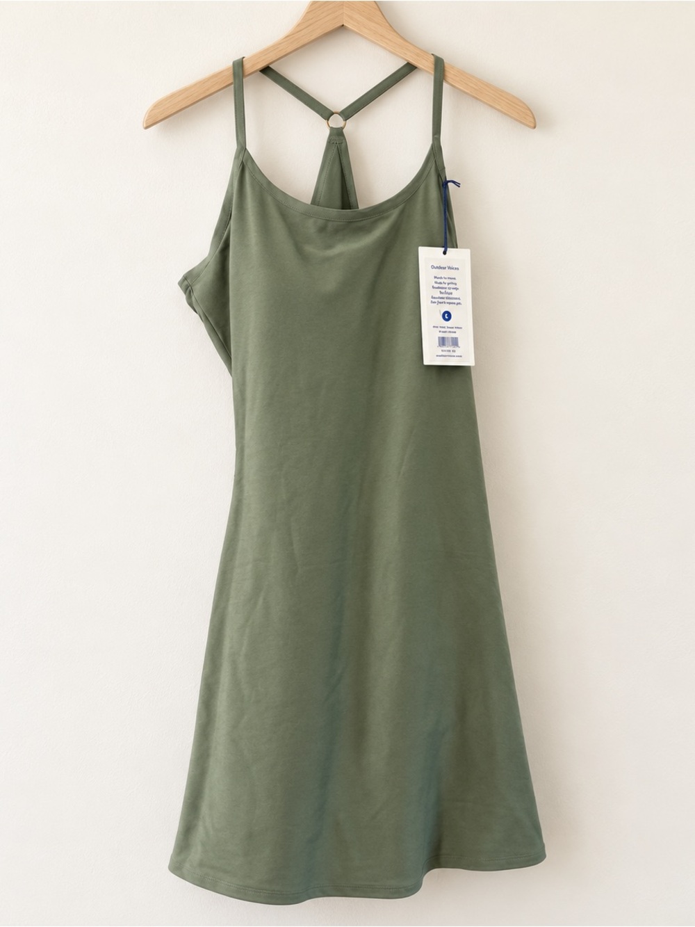 Outdoor Voices Sage Green exercise dress